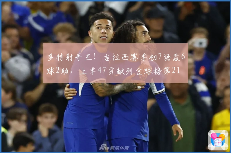 多特射手王！吉拉西赛季初7场轰6球2助，上季47贡献列金球榜第21